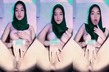Sarah Hijab Sange Main Jari Liar Puas Total
